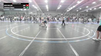 90 lbs Rr Rnd 1 - Rob Waller, All-American Wrestling Club Blue vs Charlie Perea, Revival Black