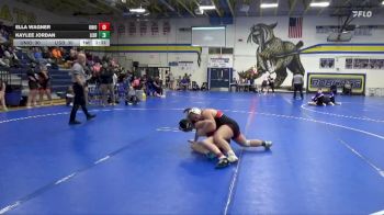 155 lbs Round 3 (8 Team) - Ella Wagner, Union Community vs Kaylee Jordan, Lisbon