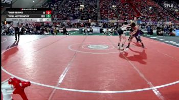 3A 113 lbs Cons. Round 3 - Ben Reinke, North Fremont vs Will Osterhout, Declo