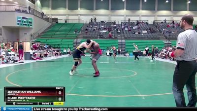 285 lbs 2nd Wrestleback (16 Team) - Blake Whittaker, Richmond Hill HS vs Johnathan Williams, Archer