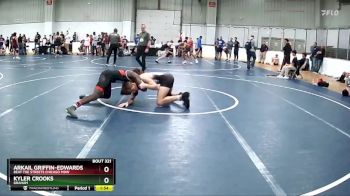 167 lbs Champ. Round 2 - Kyler Crooks, Graham vs Arkail Griffin-Edwards, Beat The Streets Chicago MDW