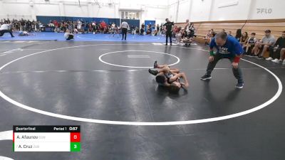 65 lbs Quarterfinal - Ayden Cruz, Vasky Bros vs Adlan Afaunov, EGWA