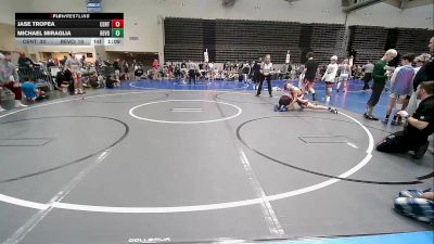 106 lbs Rr Rnd 2 - Jase Tropea, Centurion MS vs Michael Miraglia, Revolution Wrestling Club