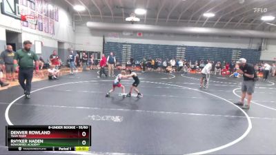 55/60 Quarterfinal - Denver Rowland, Team Tiger vs Rhyker Haden, NoWorries Academy