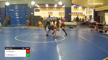 138 lbs Final - Alex Rosario, Lake Gibson vs Sebastian Montero, Eagles