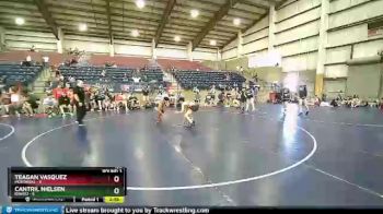 126 lbs Round 1b - Teagan Vasquez, MONTANA2 vs Cantril Nielsen, Idaho2