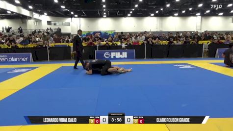 Clark Rouson Gracie vs Leonardo Vidal Calid 2025 World IBJJF Jiu-Jitsu No-Gi Championship