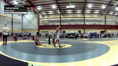 120 lbs Cons. Round 5 - Izayiah Chavez, Allen vs Cruz Little, Faith Christian Academy