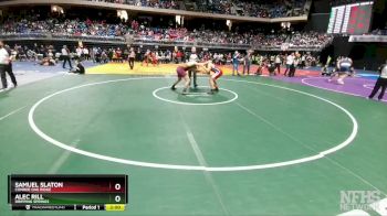 6A 215 lbs Champ. Round 1 - Samuel Slaton, Conroe Oak Ridge vs Alec Rill, Dripping Springs