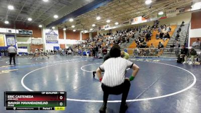 190 lbs Cons. Round 4 - Siavash Mavandadnejad, Irvine vs Eric Casteneda, Adelanto