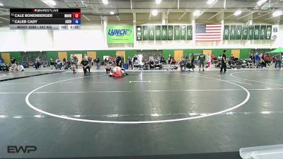 157 kg Rr Rnd 3 - Cale Bonenberger, Maurer Coughlin Wrestling Club vs Caleb Cady, Askren Wrestling Academy