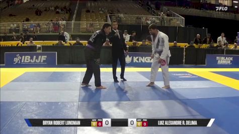 Luiz Alexandre R. Delima vs Bryan Robert Lundman 2025 Pan Jiu Jitsu IBJJF Championship