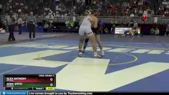 Cons. Round 2 - Alex Anthony, McCook vs Aden Smith, Waverly