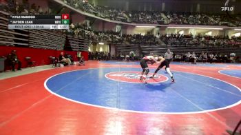 138-4A Cons. Round 3 - KYLE MADDOX, North Oconee vs Jayden Leak, Wayne County HS
