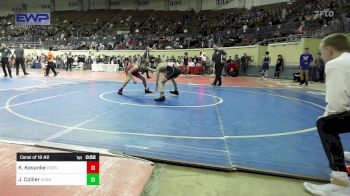 108 lbs Consi Of 16 #2 - Konrad Kosanke, Crossings Christian School vs Jacob Collier, Cushing