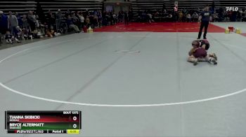 90 lbs Champ. Round 1 - Tianna Skibicki, Roseau vs Bryce Altermatt, Wabasso