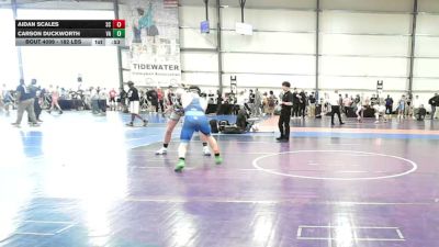 182 lbs Consi Of 32 #1 - Aidan Scales, SC vs Carson Duckworth, VA