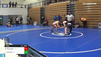 126 lbs Consi Of 8 #2 - Bryce Wanagat, Warrior Wrestling vs Joshua Kincaid, Madison County