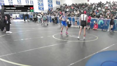 125 lbs Cons. Round 1 - Katherine Salinas, Baldwin Park vs Jaimy Perez, Valley View