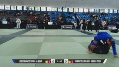 FABRÍCIO BERNARDO RIBEIRO DA SIL vs JOSÉ ORLANDO SENNA DA SILVA 2026 FJJ Rio Carioca