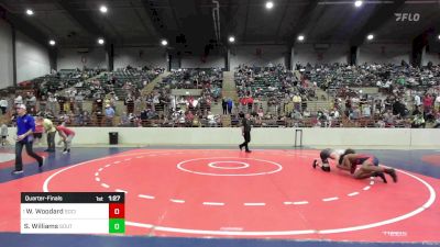 150 lbs Quarterfinal - Walker Woodard, Social Circle USA Takedown vs Shawn Williams, South Georgia Athletic Club
