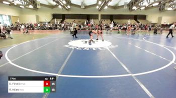 77 lbs Rr Rnd 1 - Daniel Finelli, Revolution Elite vs Reid Miles, Roundtree Wrestling Academy Blue