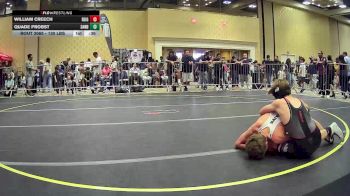 130 lbs Consolation - William Creech, Reign WC vs Quade Probst, Sanderson Wr Ac