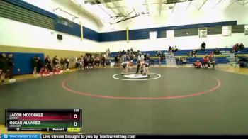 120 lbs Champ. Round 1 - Jacob McCorkle, Cheney vs Oscar Alvarez, Granger