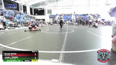 110 lbs Round 2 (4 Team) - Nyjah Wood, SEK Elite vs Sydell Sperry, Victory Wrestling