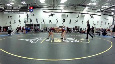 117 A Cons. Round 3 - Addison Rudolph, Campbellsville University vs Hannah Mccarley, Gannon