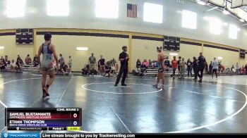 145 lbs Cons. Round 3 - Samuel Bustamante, Contenders Wrestling Academy vs Ethan Thompson, Beech Grove Wrestling Club