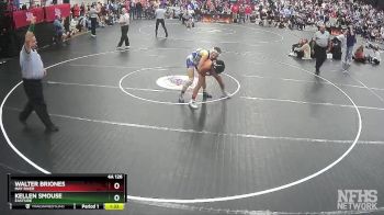 4A 126 lbs Cons. Round 1 - Walter Briones, May River vs Kellen Smouse, Eastside