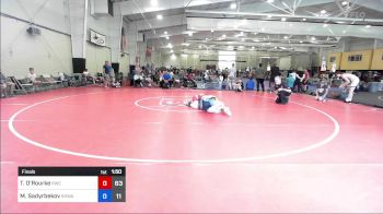 180 lbs Final - Tim O'Rourke, Ruthless WC MS vs Musabek Sadyrbekov, South Hills Wrestling Academy