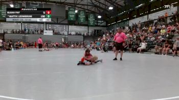 57-63 lbs Semifinal - Mattix Leombruni, Dakota Wrestling Club vs Elijah Fay, Bulls Wrestling Club