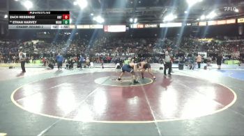 190 lbs Champ. Round 2 - Zach Resendiz, American Falls vs Ethan Harvey, Mead