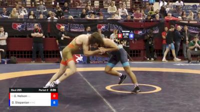 77 lbs Cons. Semi - Aliaksandr Kikiniou, California vs Aydin Rix McElhinney, Northern Colorado Wrestling Club