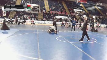 190 lbs Semifinal - Caden Chase, Central Catholic vs Logan Holmes, Shawsheen