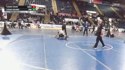 190 lbs Semifinal - Caden Chase, Central Catholic vs Logan Holmes, Shawsheen