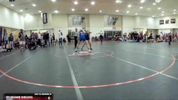 117 lbs 3rd Place Match - Ryleeanne Sheldon, Indiana vs Kylie Benoit, Rick Larsen Wrestling Club