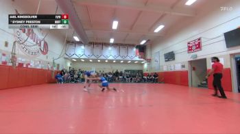 125 lbs Cons. Semi - Jael Kingsolver, Fort Lupton vs Sydney Preston, Moffat County