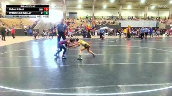 58 lbs Quarterfinal - Torah Craig, Seymour Youth Wrestling Club vs Evangeline Ballay, McMinn Tribe