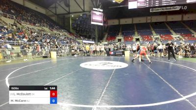 150 lbs Rnd Of 128 - Louden McDoulett, OK vs Matthew McCann, NJ