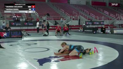 55 kg Quarters - Marissa Gallegos, TMWC vs Mateah Roehl, Askren Wrestling Academy