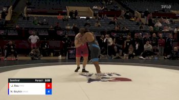 97 lbs Semifinal - Josef Rau, Titan Mercury Wrestling Club (TMWC) vs Nicholas Boykin, Sunkist Kids Wrestling Club