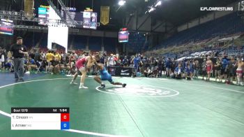 182 lbs Rnd Of 32 - Thomas Dineen, Minnesota vs Ibrahim Ameer, Missouri