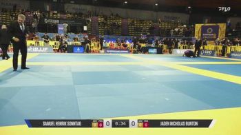 Samuel Henrik Sonntag vs Jaden Nicholas Bunton 2026 IBJJF European NoGi