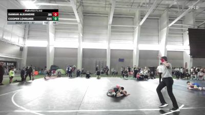 57 lbs Cons. Round 3 - Cooper Loveless, Payson Lion Wrestling Club vs Damian Alejandre, Sanderson Wrestling Academy