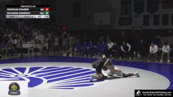 144 lbs Solomon Soriente, Caldwell vs Jonathan Kramer, West Essex Regional