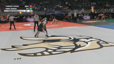 Cons. Round 1 - Vanessa Takara, Omaha Buena Vista vs Kindy Sproat, North Platte