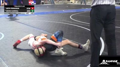 73 lbs Cons. Round 2 - Rhett Ikehorn, Humboldt vs Kane Williams, Maize